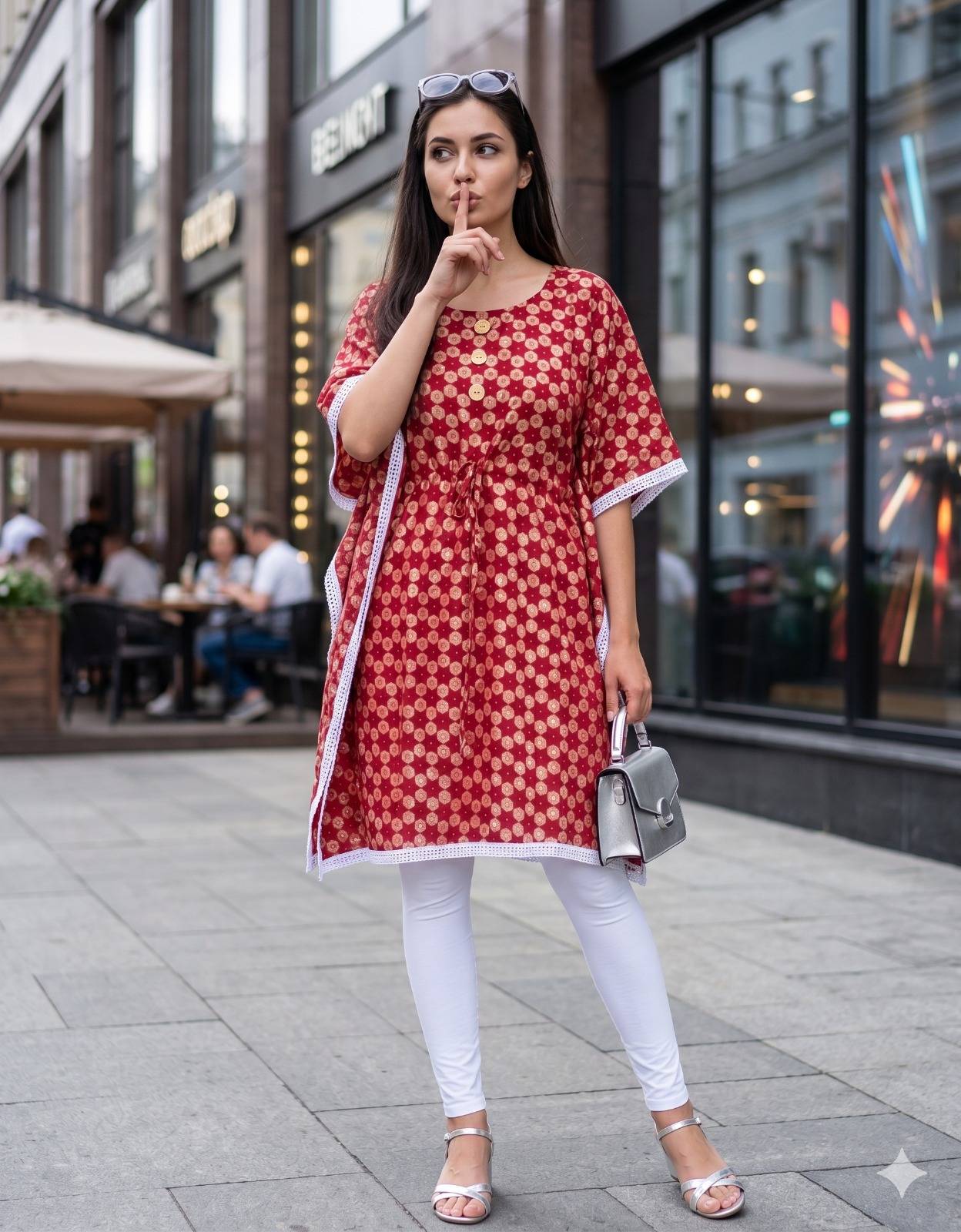  LADY  KAFTAN By Kaamiri 01 To 08 Series Beautiful Festive Suits Colorful Stylish MUSLIN Kaftan At Wholesale Price